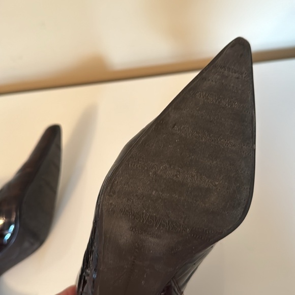 Stuart Weitzman brown mic croc booties - Picture 7 of 9